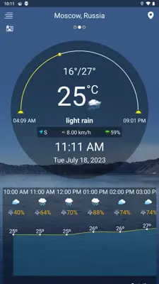 Weather Accurate - Live Radar android App screenshot 0