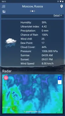 Weather Accurate - Live Radar android App screenshot 3